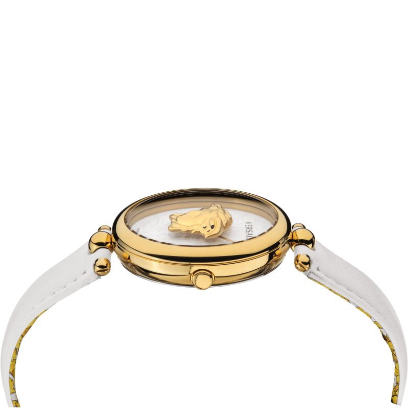 Versace Palazzo Empire Barocco Ladies White Watch