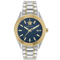 Versace V-Code Men's Silver Watch