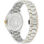 Versace V-Code Men's Silver Watch