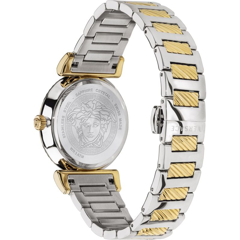 Versace V-Motif Ladies Gold Watch