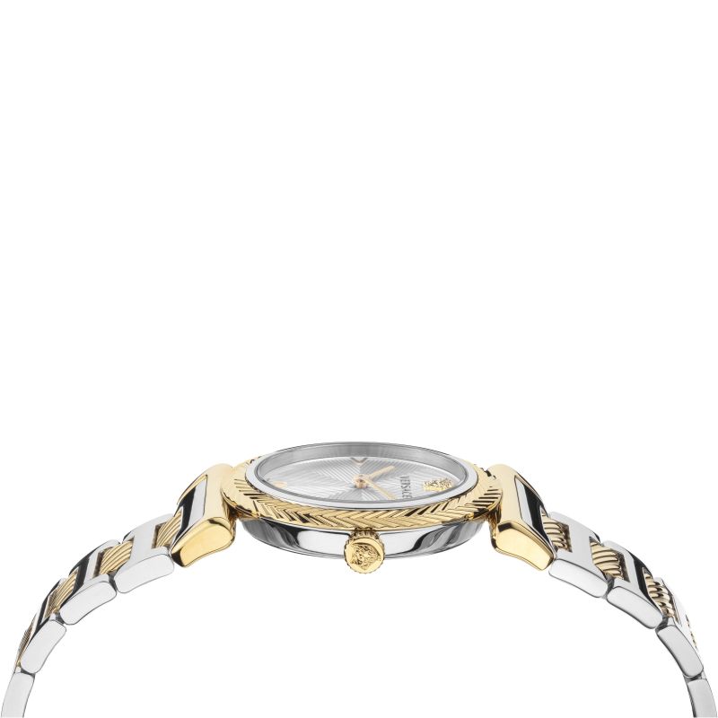 Versace V-Motif Ladies Gold Watch
