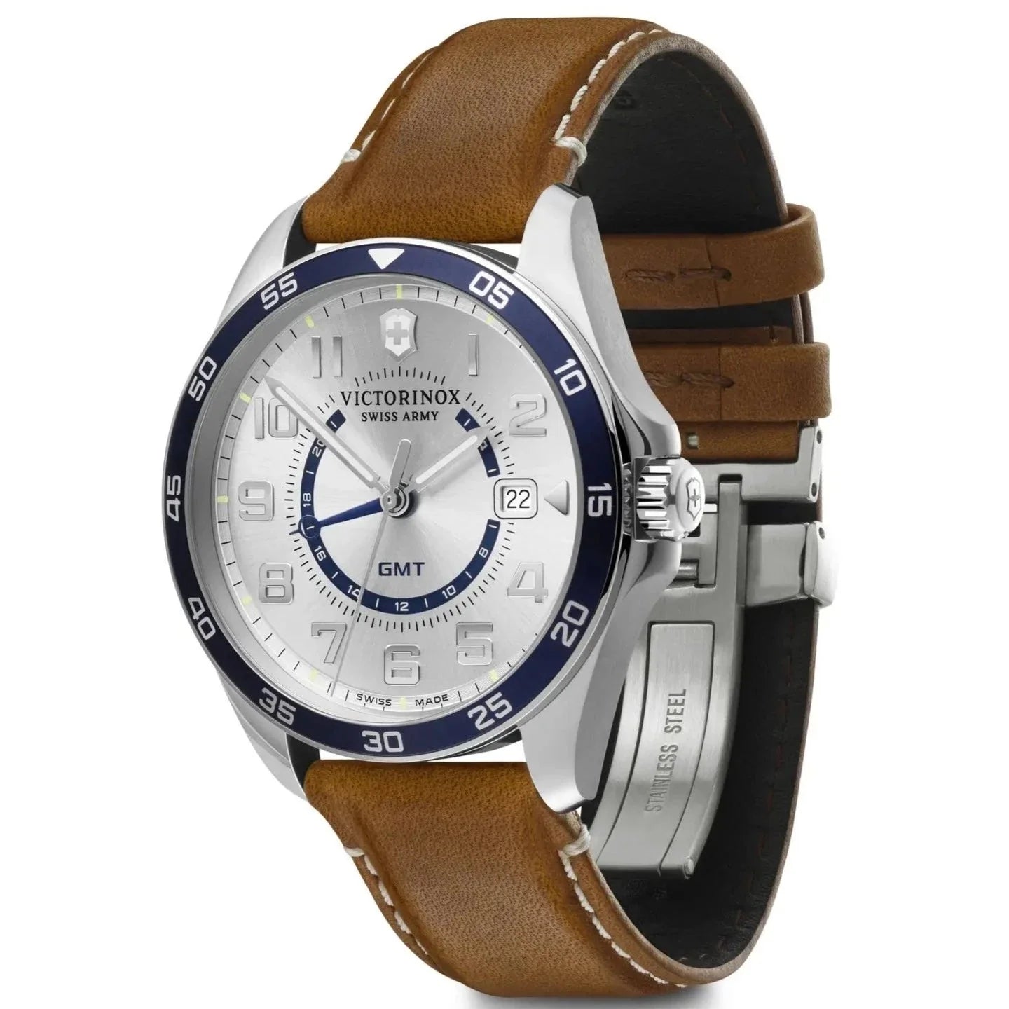 Victorinox FieldForce GMT Men's Brown Watch