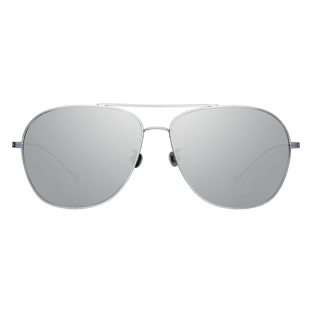 Ann Demeulemeester Men's Sunglasses Silver