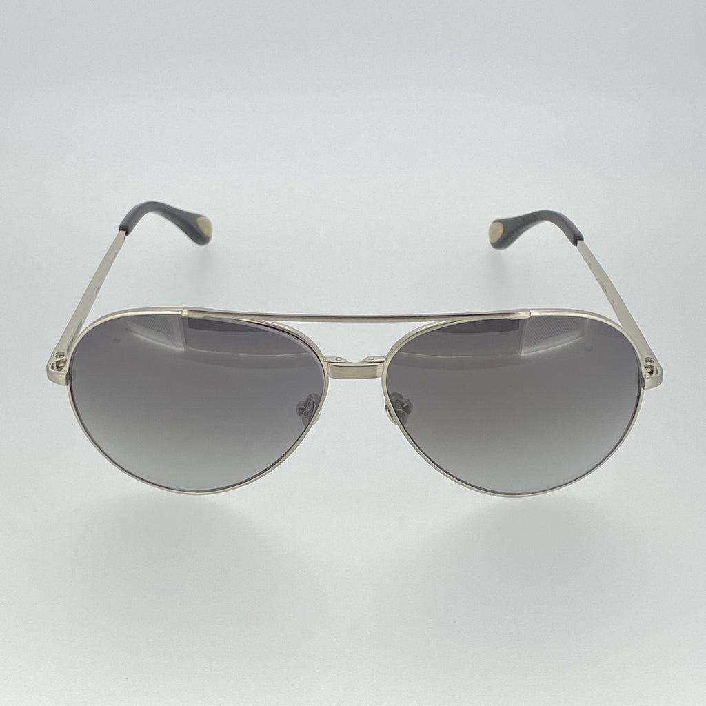 Ann Demeulemeester Unisex Sunglasses White Gold and Grey