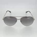Ann Demeulemeester Unisex Sunglasses White Gold and Grey