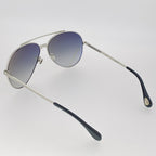Ann Demeulemeester Unisex Sunglasses White Gold and Grey