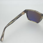 Ann Demeulemeester Sunglasses Angular Brown and Green