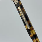 Ann Demeulemeester Sunglasses Angular Tortoise Shell and Brown