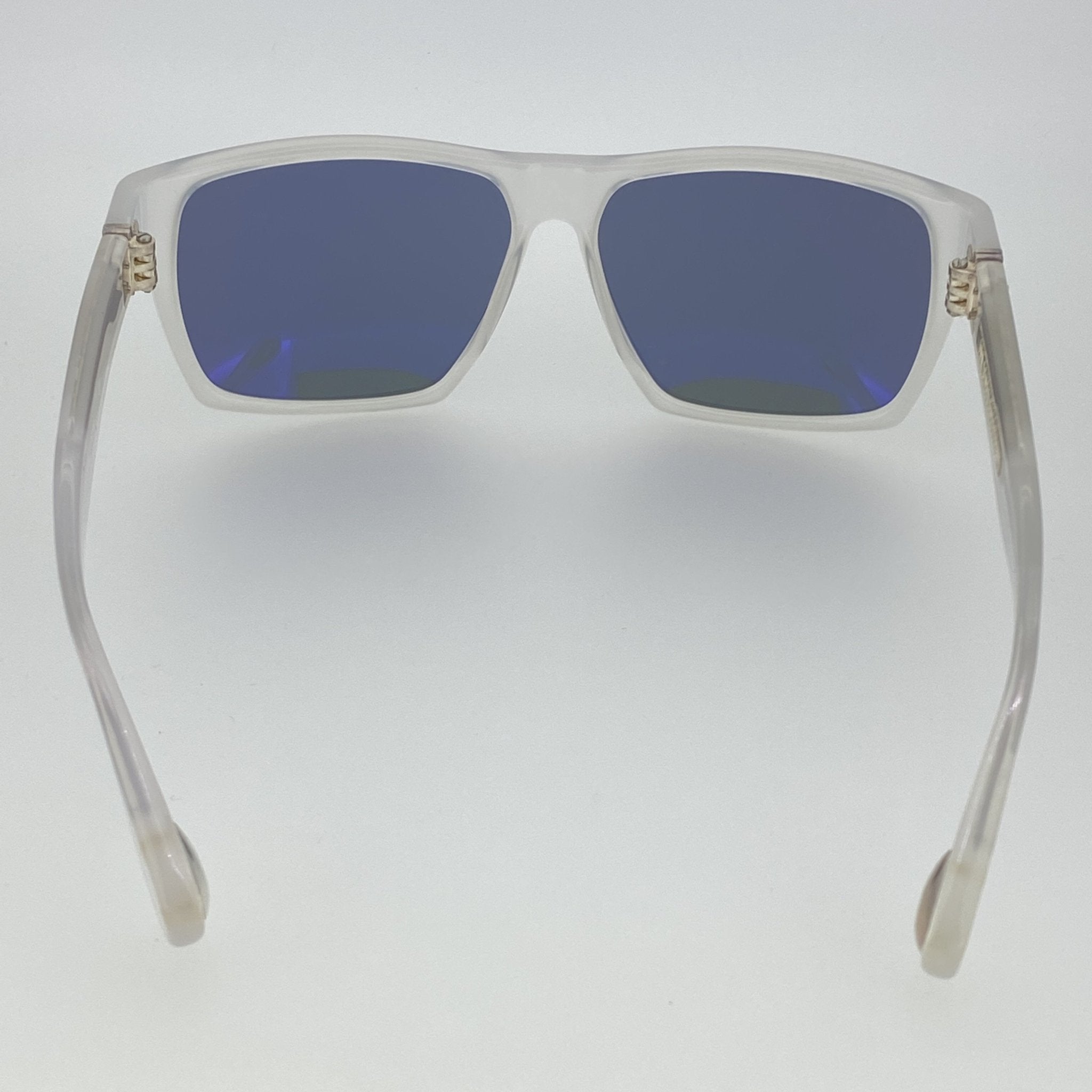 Ann Demeulemeester men's Sunglasses Angular White and Grey