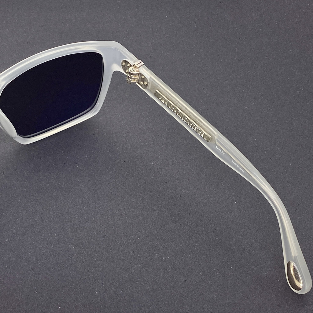 Ann Demeulemeester men's Sunglasses Angular White and Grey