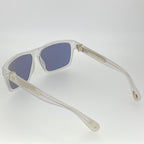 Ann Demeulemeester men's Sunglasses Angular White and Grey