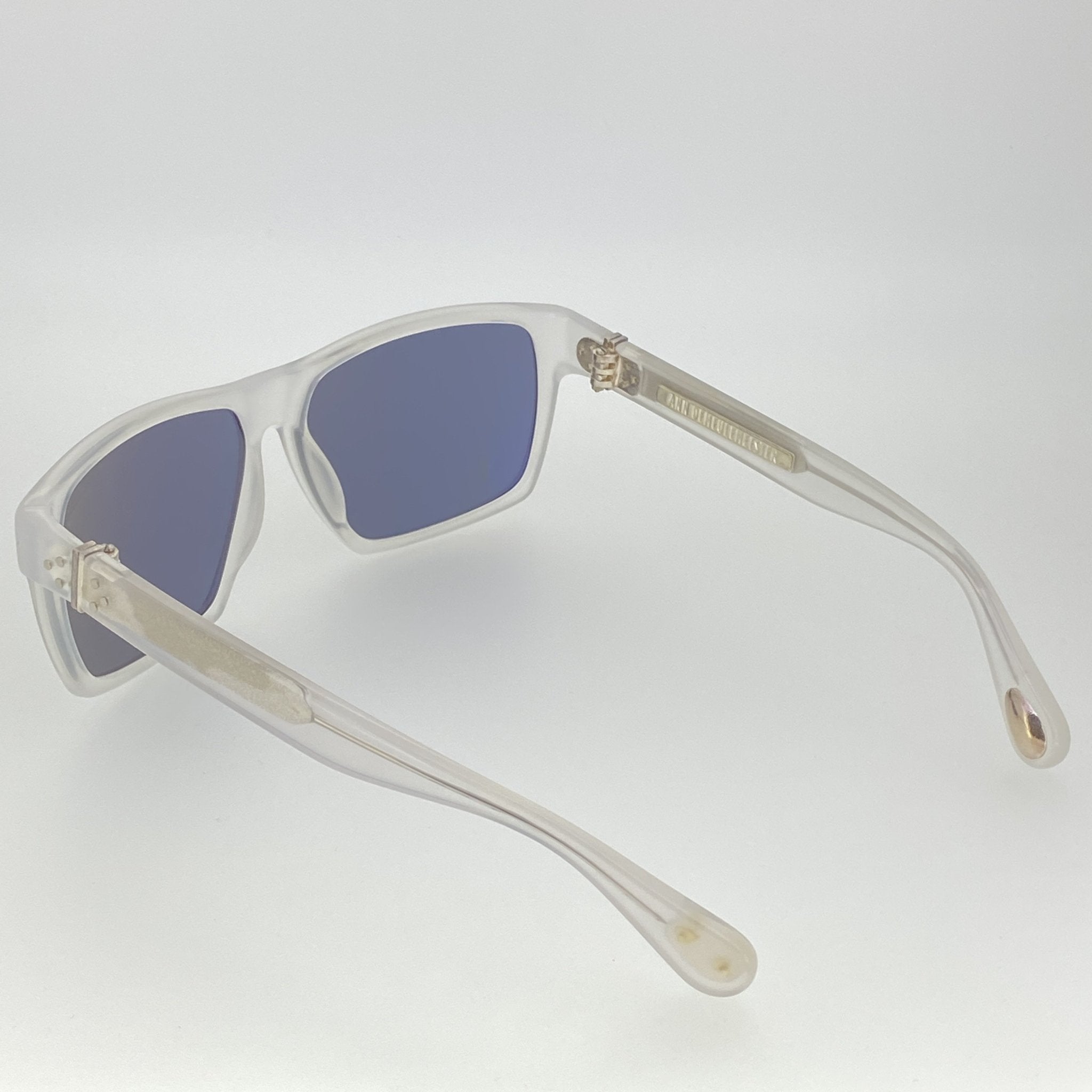 Ann Demeulemeester men's Sunglasses Angular White and Grey