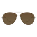 Ann Demeulemeester Men's Sunglasses Antique Silver and Brown