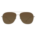 Ann Demeulemeester Men's Sunglasses Antique Silver and Brown