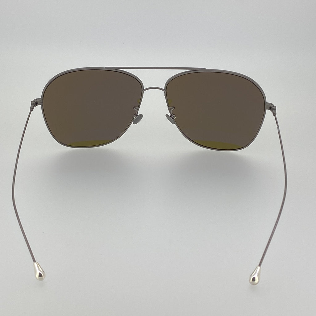 Ann Demeulemeester Men's Sunglasses Antique Silver and Brown