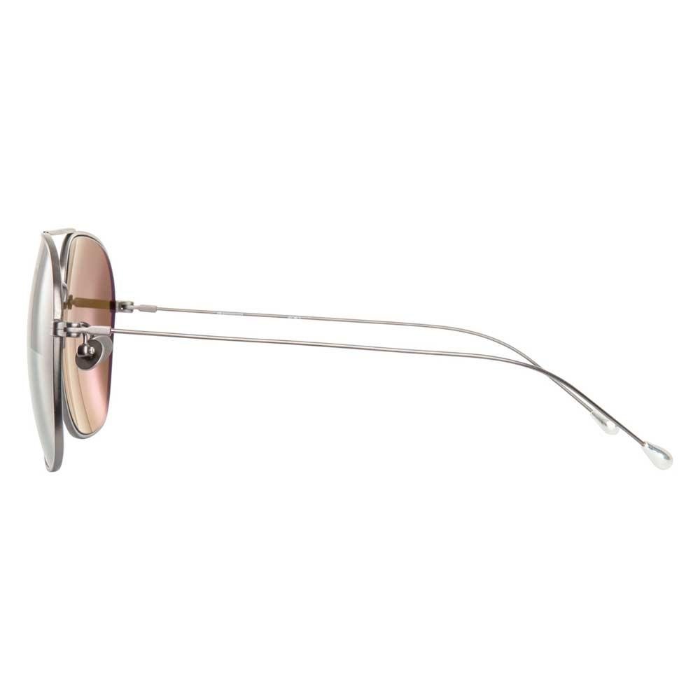 Ann Demeulemeester Men's Sunglasses Antique Silver and Brown