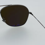 Ann Demeulemeester Men's Sunglasses Antique Silver and Brown