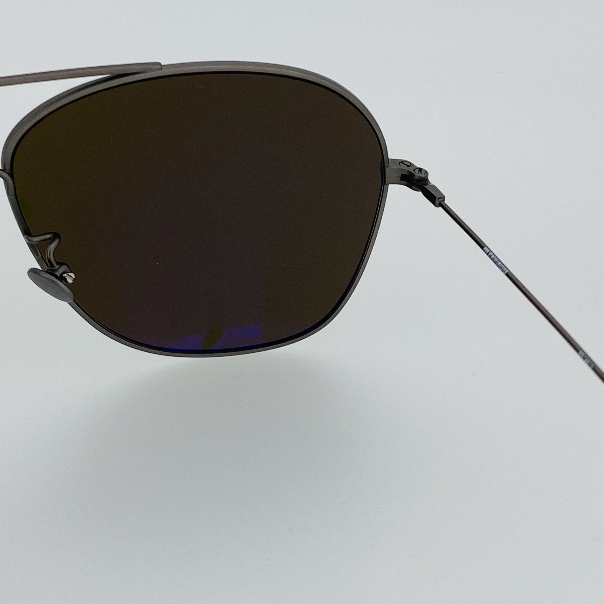 Ann Demeulemeester Men's Sunglasses Antique Silver and Brown