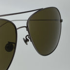 Ann Demeulemeester Men's Sunglasses Antique Silver and Brown