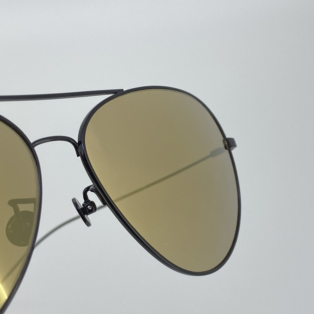 Ann Demeulemeester Men's Sunglasses Black and Bronze