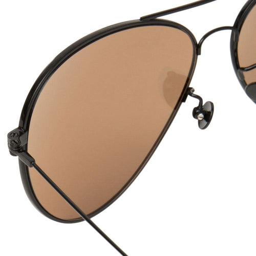 Ann Demeulemeester Men's Sunglasses Black and Bronze