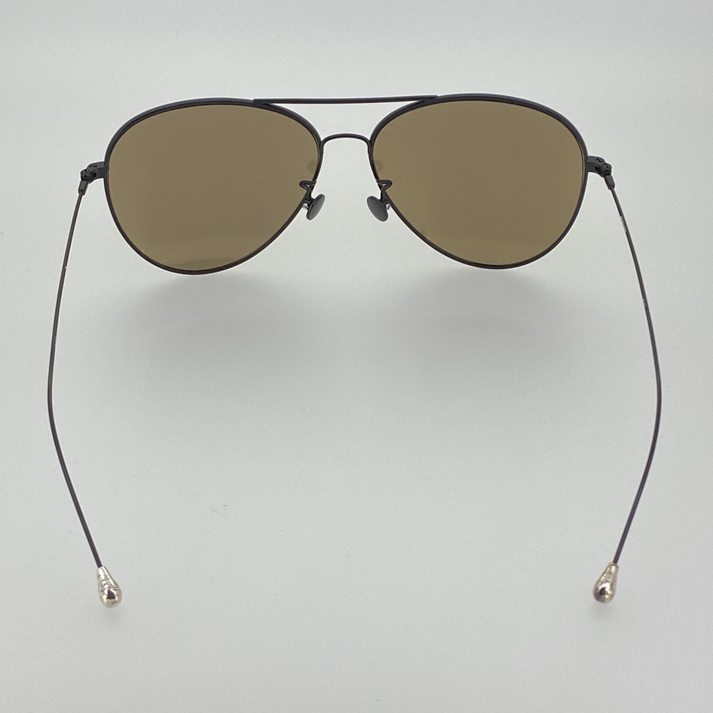 Ann Demeulemeester Men's Sunglasses Black and Bronze