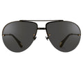 Ann Demeulemeester Men's Sunglasses Black and Grey
