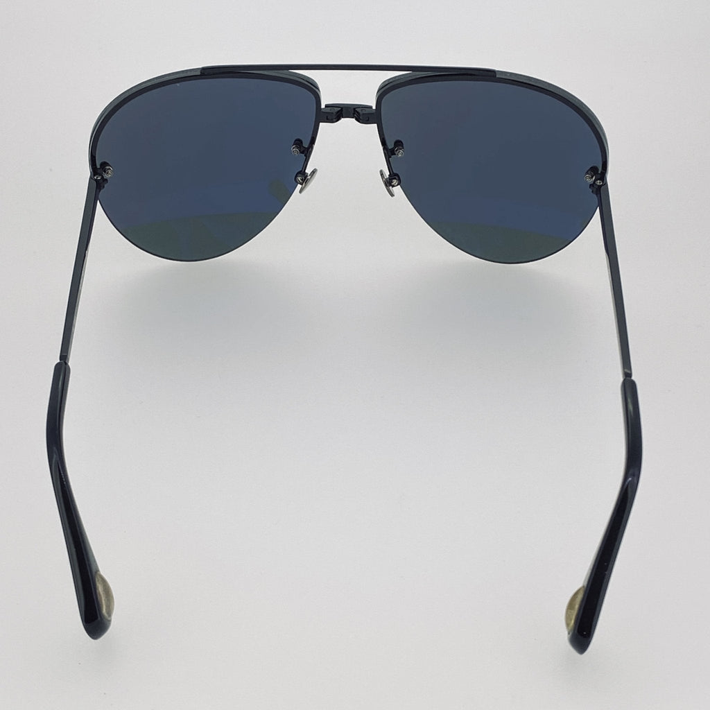 Ann Demeulemeester Men's Sunglasses Black and Grey
