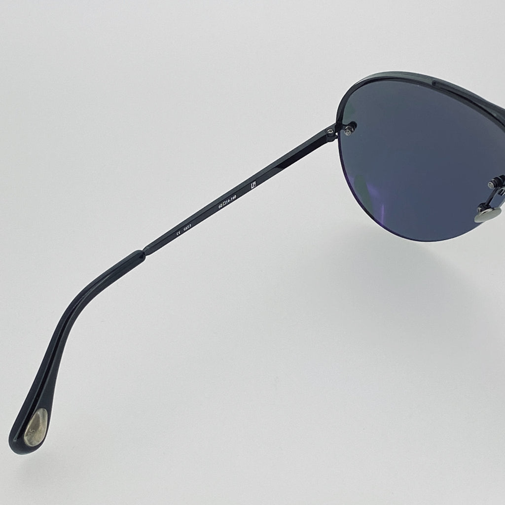 Ann Demeulemeester Men's Sunglasses Black and Grey