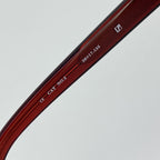 Ann Demeulemeester Men's Sunglasses Flat Top Red and Blue
