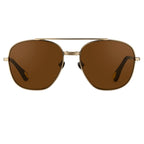 Ann Demeulemeester Men's Sunglasses  Brown