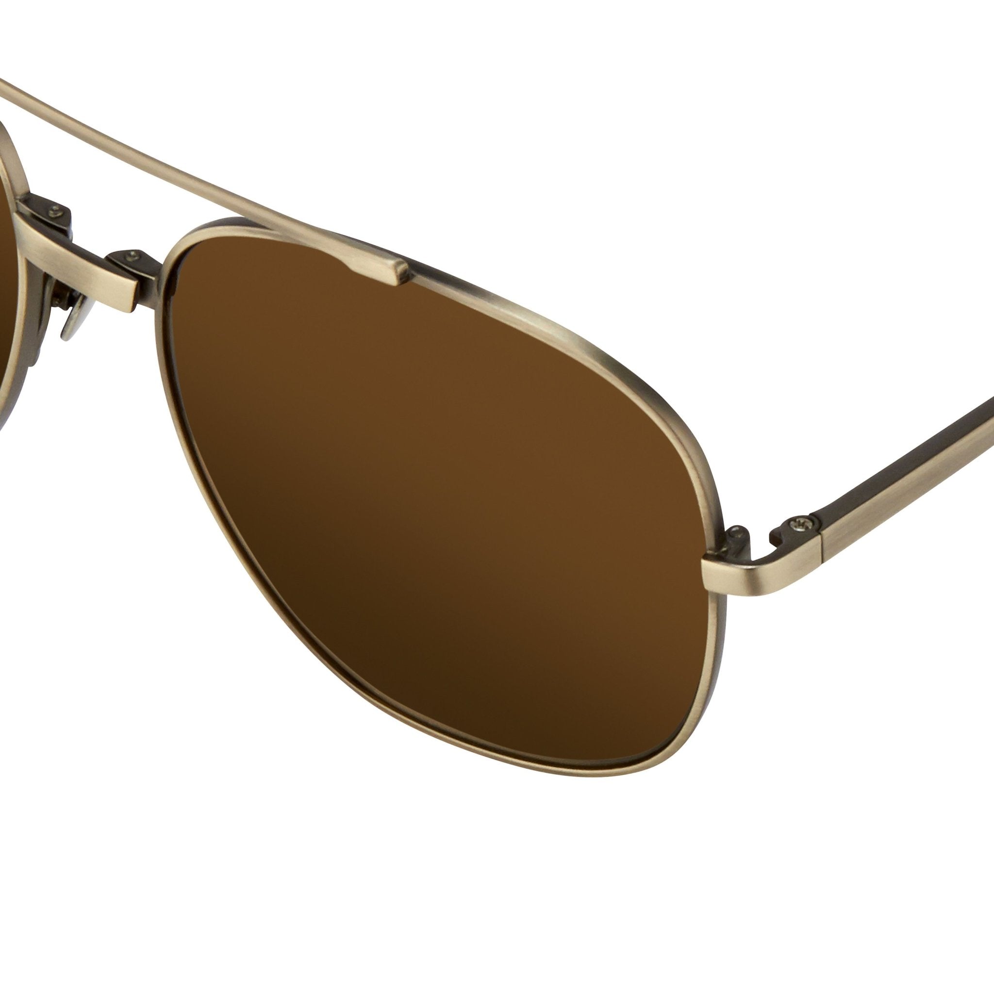 Ann Demeulemeester Men's Sunglasses  Brown