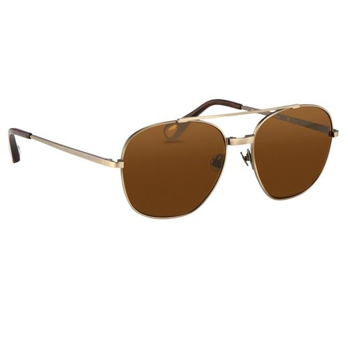 Ann Demeulemeester Men's Sunglasses  Brown