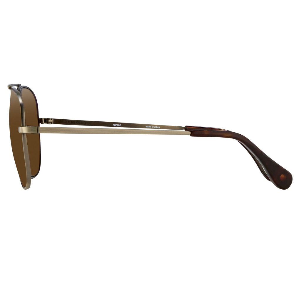Ann Demeulemeester Men's Sunglasses  Brown