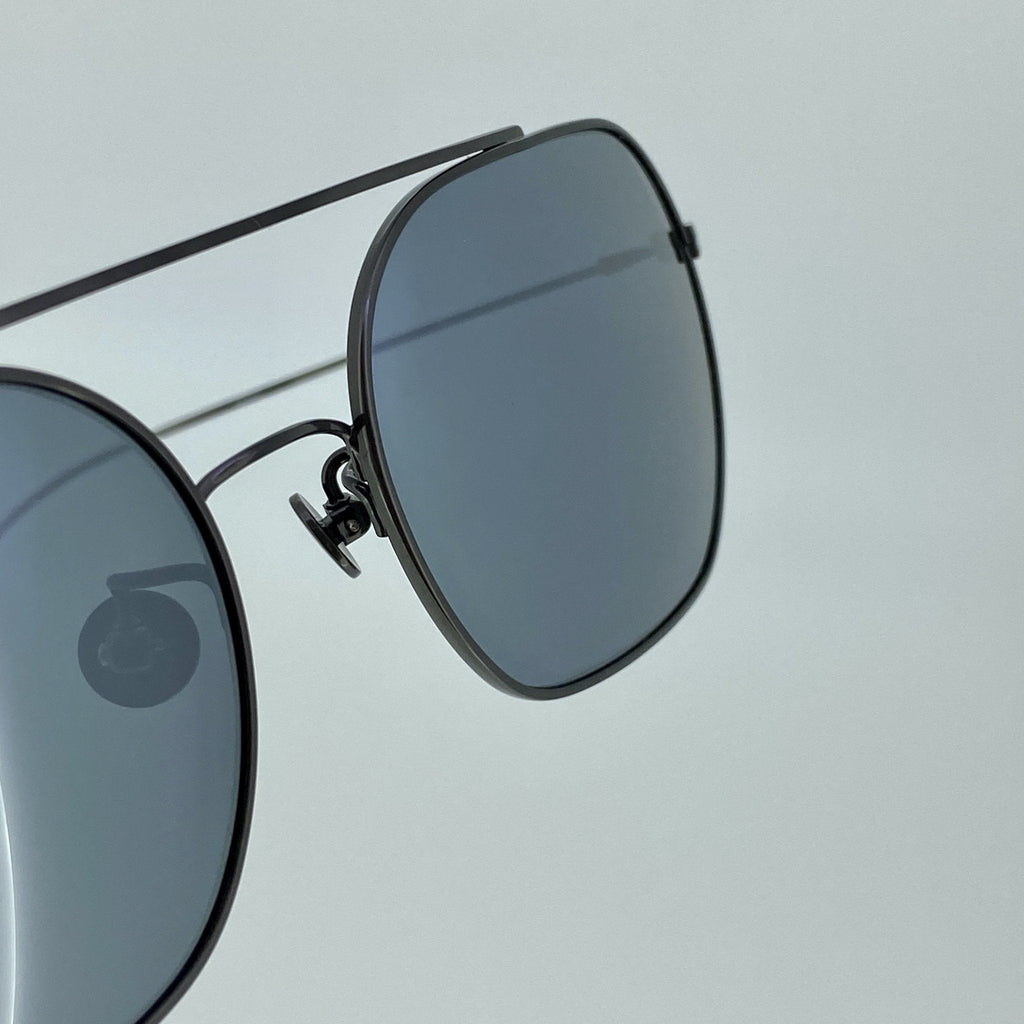 Ann Demeulemeester Sunglasses Round Gun Metal and Grey