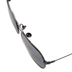 Ann Demeulemeester Sunglasses Round Gun Metal and Grey