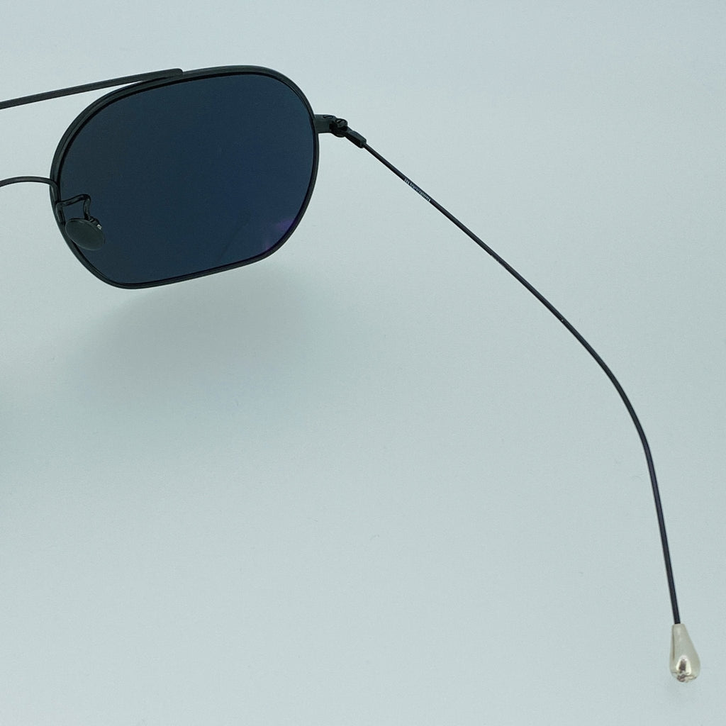 Ann Demeulemeester Sunglasses Round Gun Metal and Grey