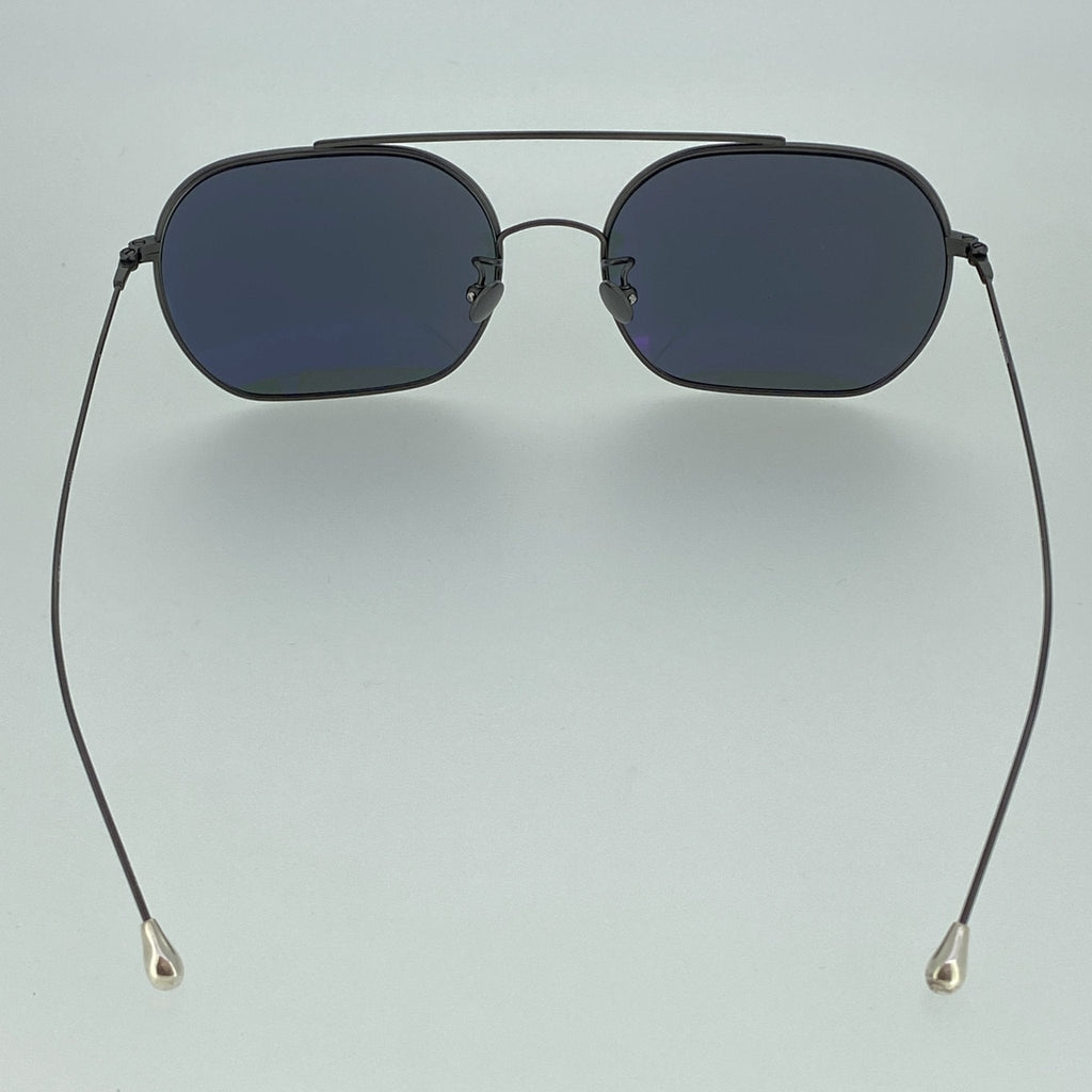 Ann Demeulemeester Sunglasses Round Gun Metal and Grey