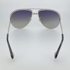 Ann Demeulemeester Men's Sunglasses White Gold and Gray