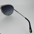 Ann Demeulemeester Men's Sunglasses White Gold and Gray