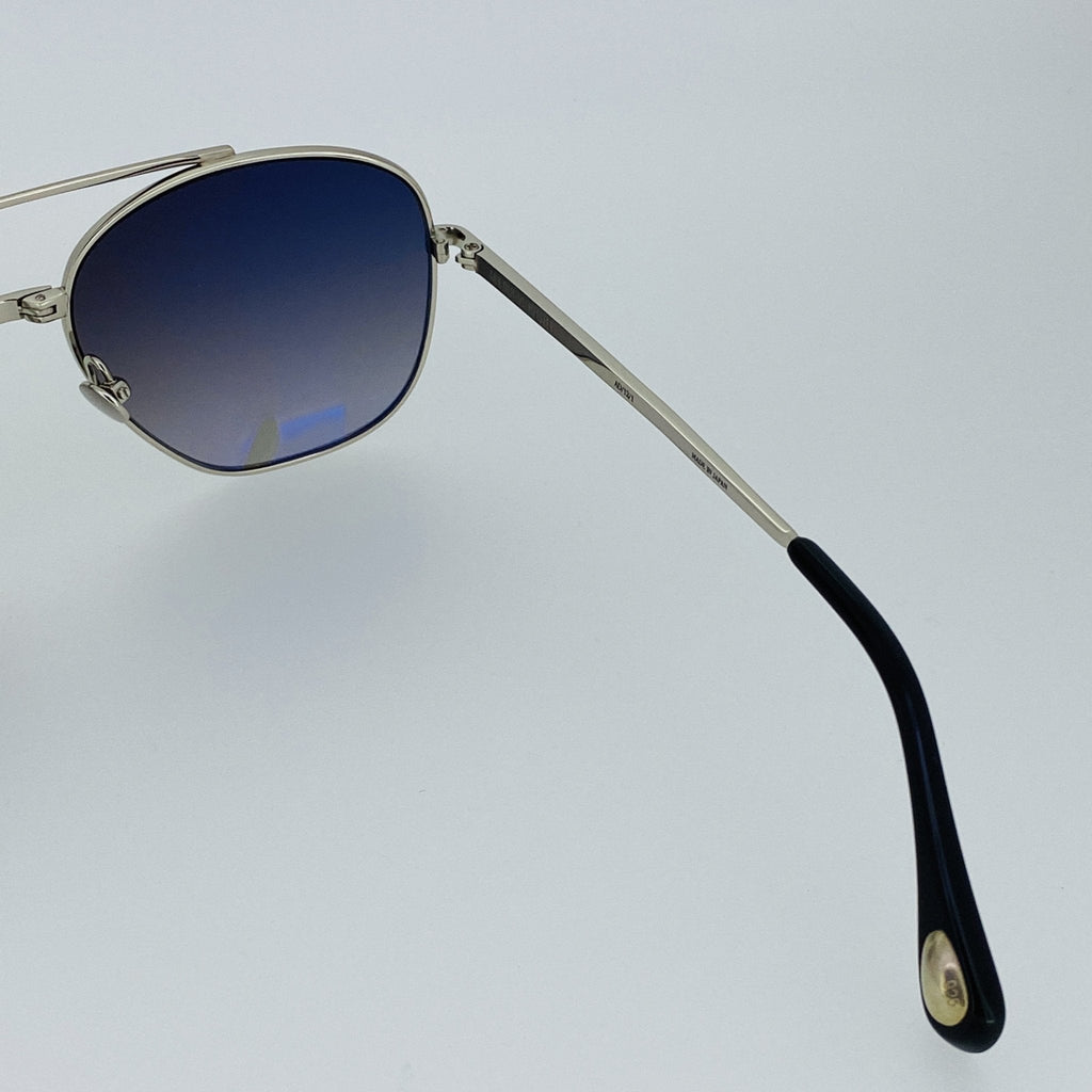 Ann Demeulemeester Men's Sunglasses Silver and Gray