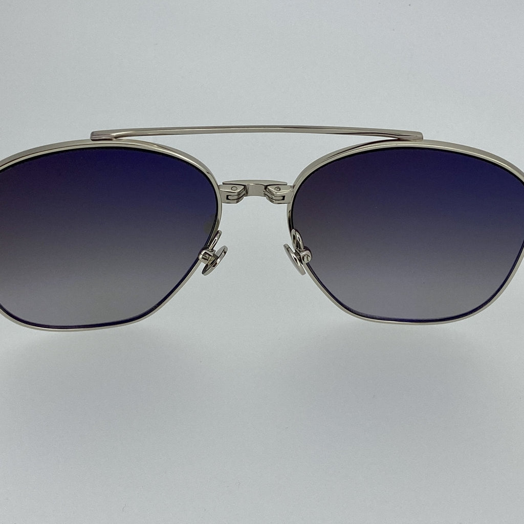 Ann Demeulemeester Men's Sunglasses Silver and Gray