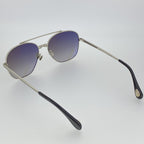 Ann Demeulemeester Men's Sunglasses Silver and Gray