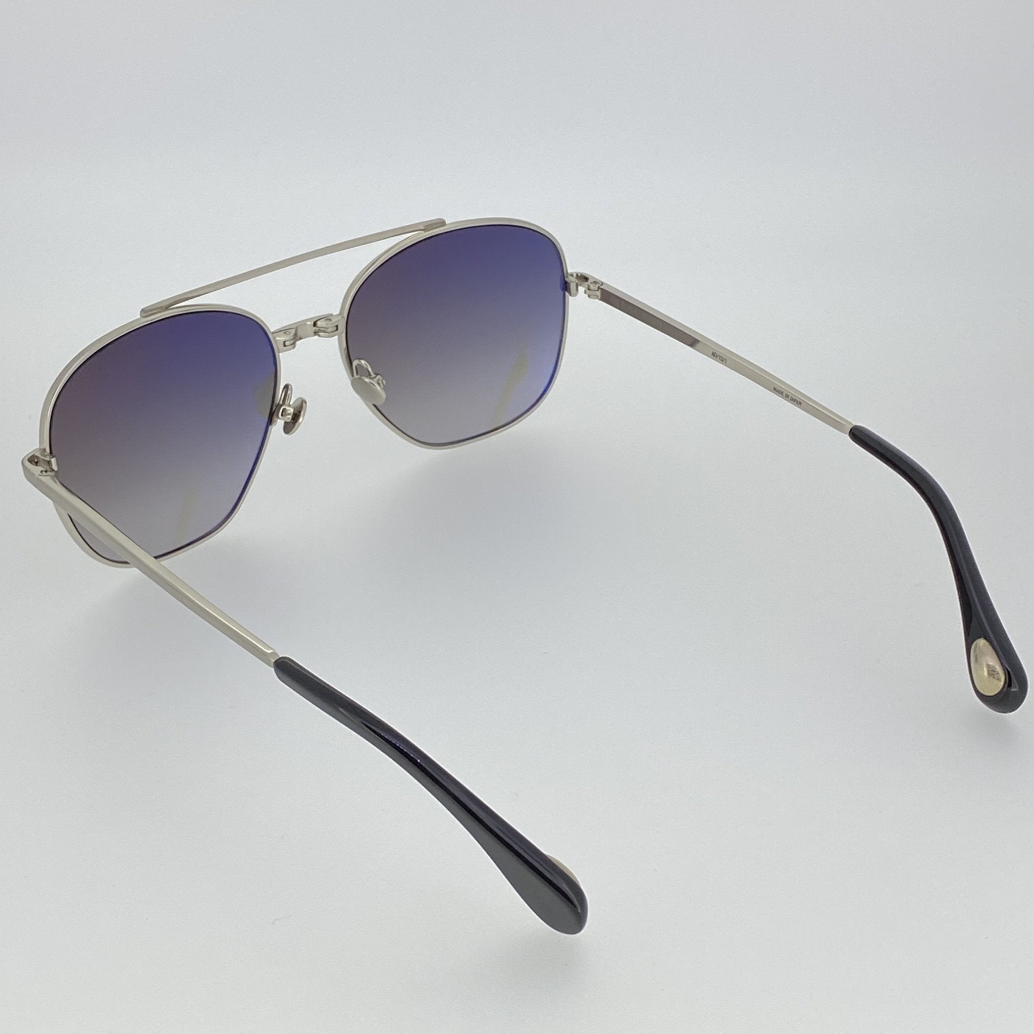 Ann Demeulemeester Men's Sunglasses Silver and Gray