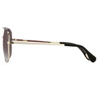 Ann Demeulemeester Men's Sunglasses Silver and Gray