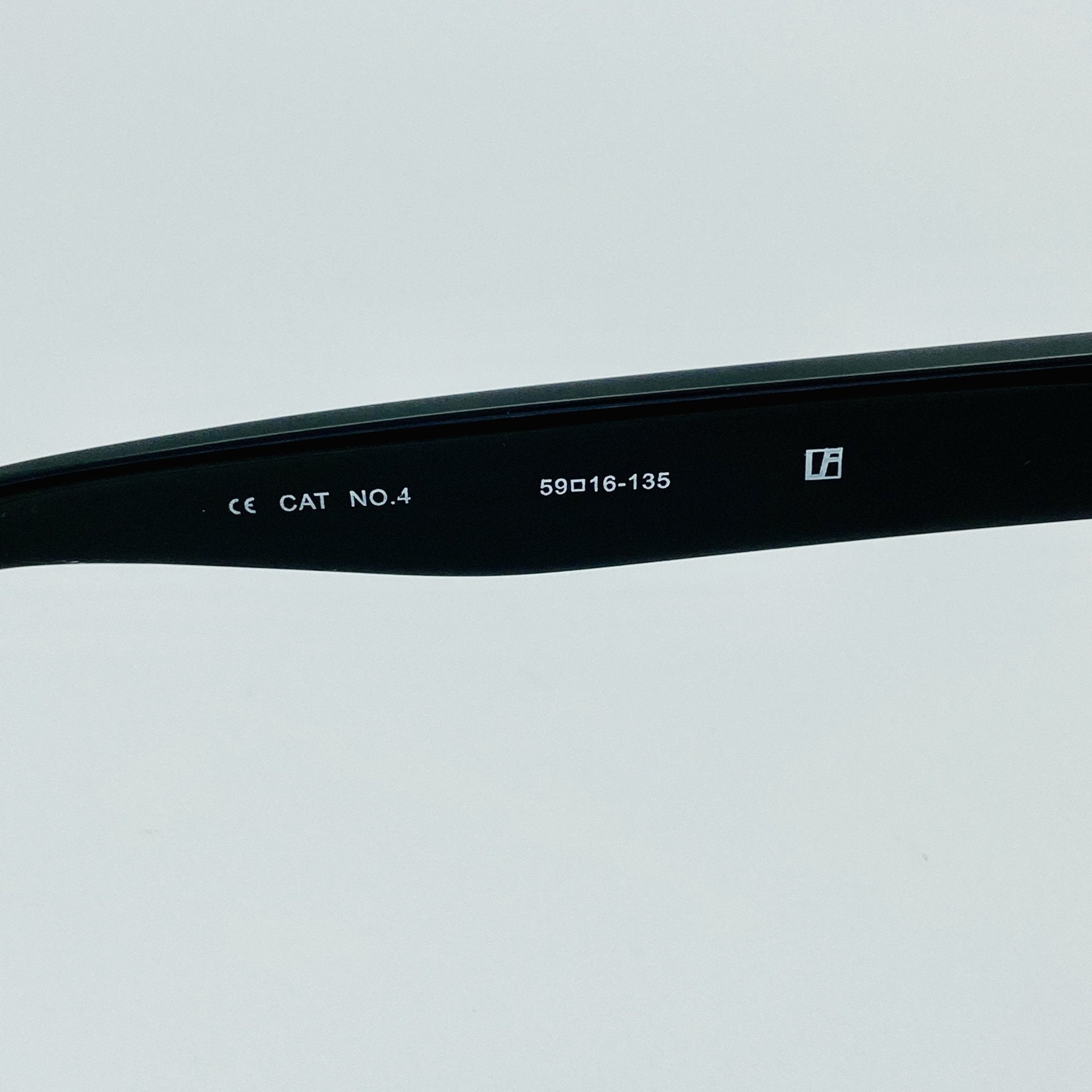 Ann Demeulemeester Sunglasses Cat Eye Black and Grey