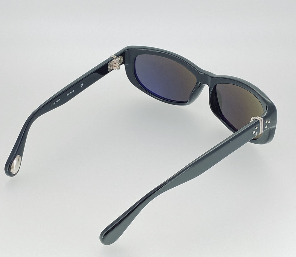 Ann Demeulemeester Sunglasses Cat Eye Black and Grey