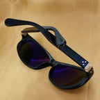 Ann Demeulemeester Sunglasses Cat Eye Black and Grey