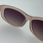 Ann Demeulemeester Sunglasses Cat Eye Blush Pink and Brown