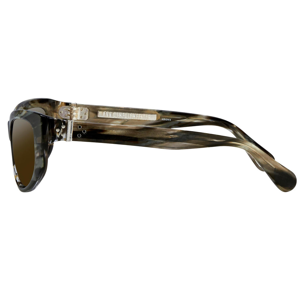 Ann Demeulemeester Ladies Sunglasses Cat Eye Tortoise Shell and Brown